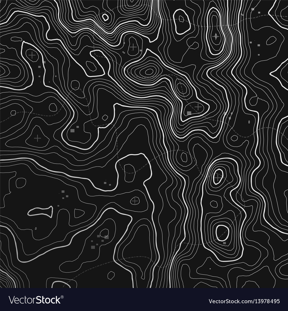 Topographic map background with space for copy Vector Image Map ...