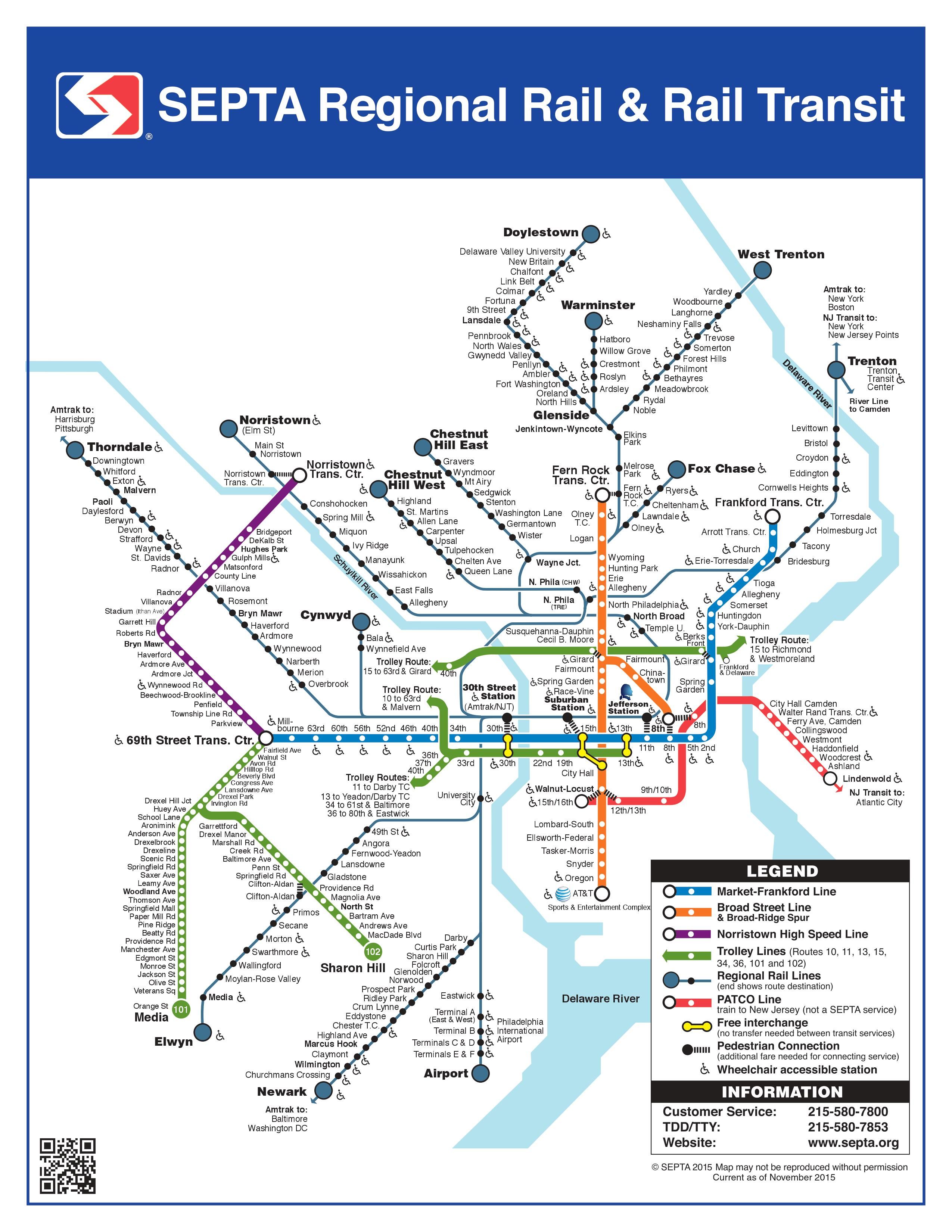 El Train Map Philadelphia Train Maps | Images and Photos finder