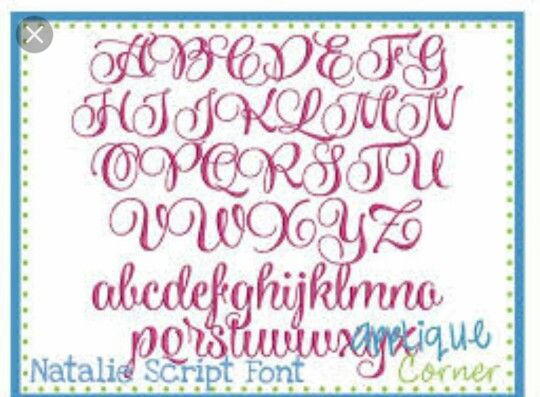 Pin by Deborah Sherrod on EMBROIDERY_Alphabets | Embroidery fonts ...