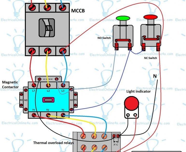 3 Phase Starter Wiring Diagram