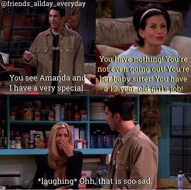 Friends Scenes, All Friends, Why Are You Laughing, Ross And Rachel ...