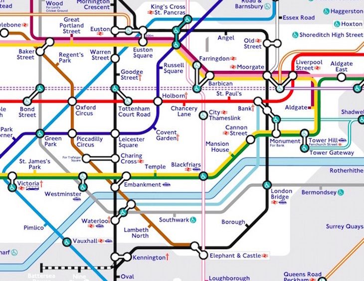 The Tube Map, Redesigned By A Tooting Resident | Essex road, Map ...