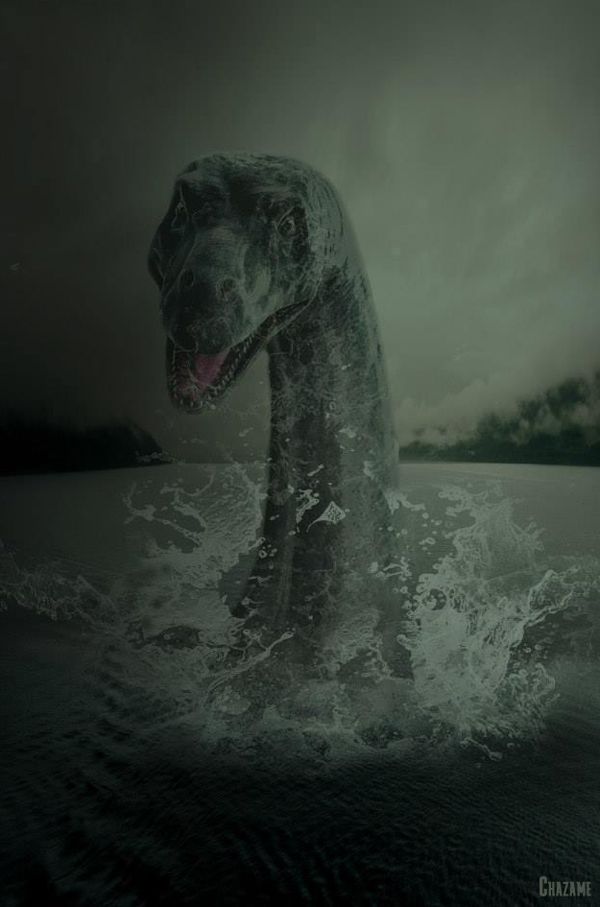 Nessie by Amandine Chazottes | Loch ness monster, Mythological ...