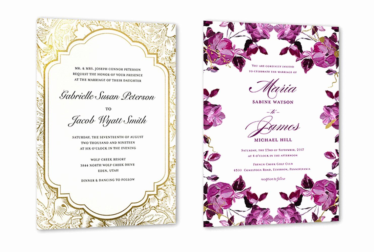 Wedding Invitations Wording Examples | guayoyitoexpress