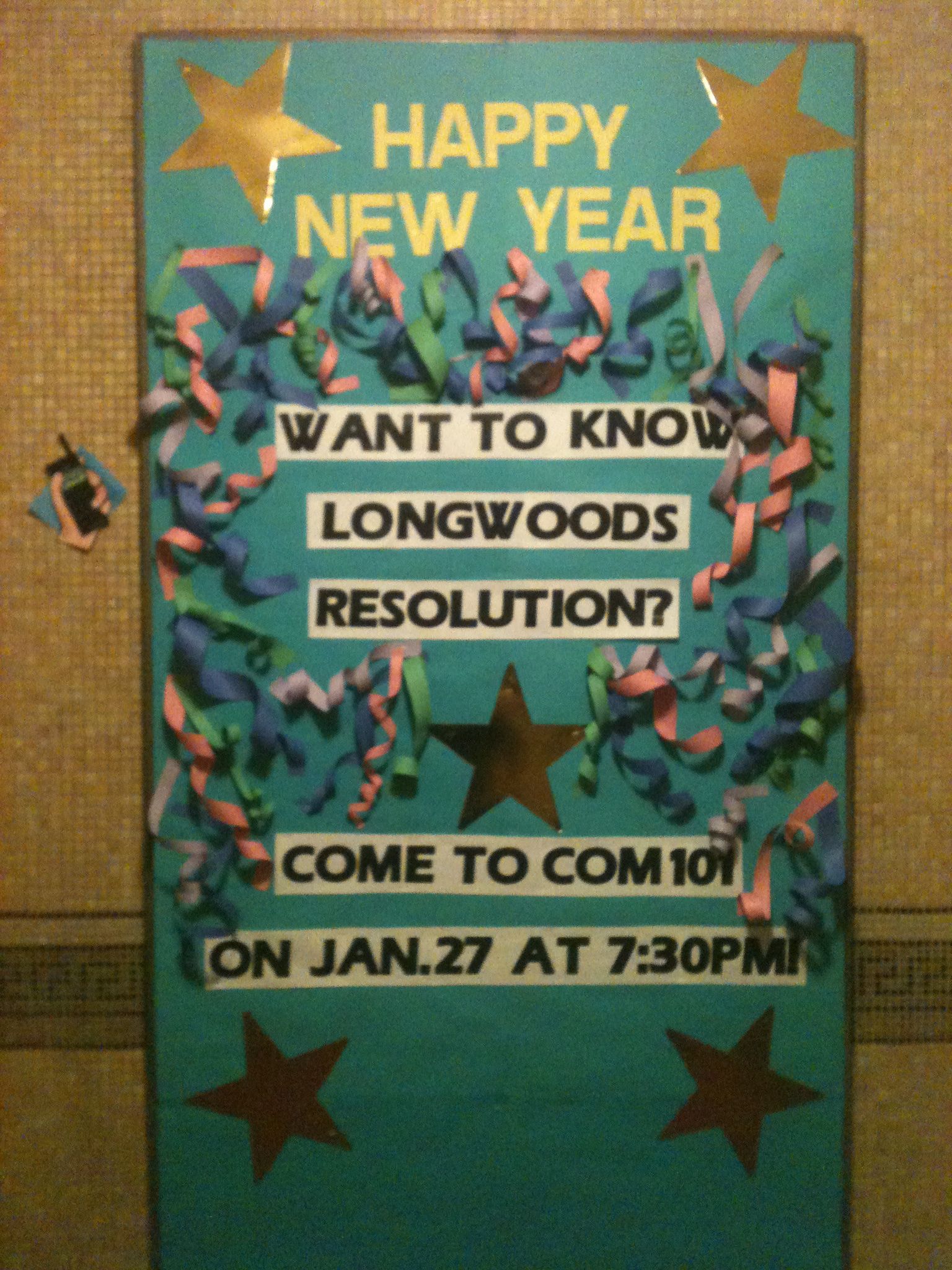 Welcome to Longwood! Stay tuned for more resolutions and communication ...