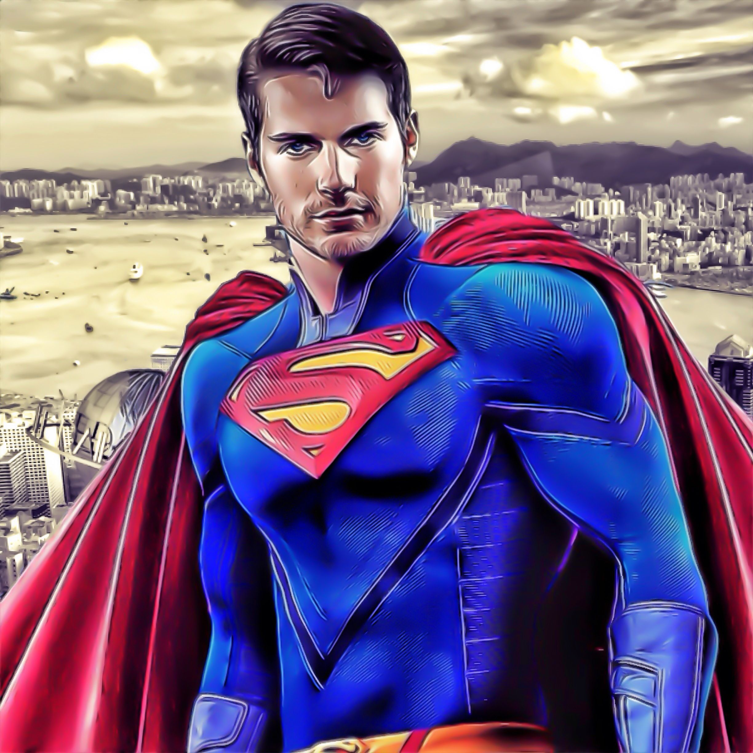 Man of Steel - digital painting #Superman More artworks coming soon to ...