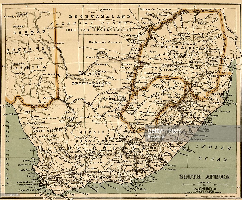 South African Map