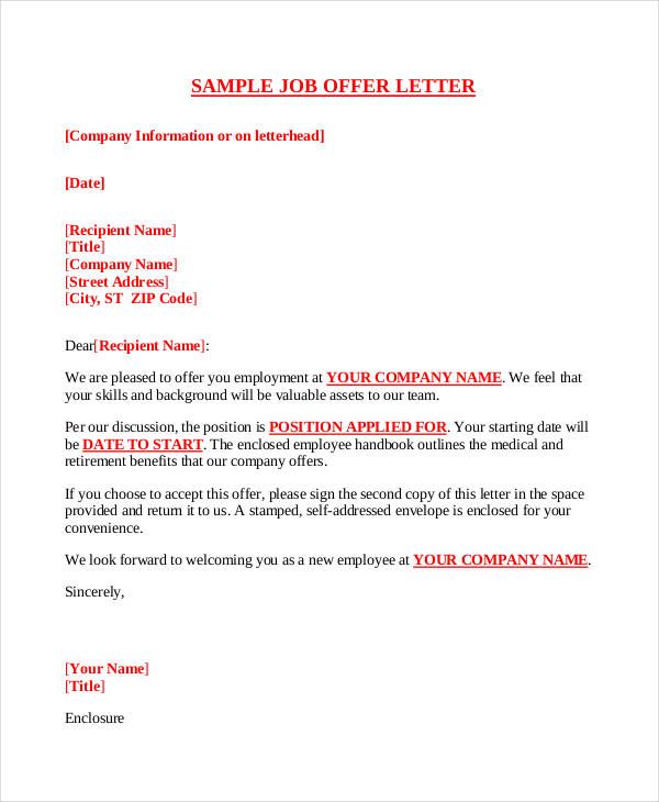 Offer Letter Template India | Template-two.vercel.app