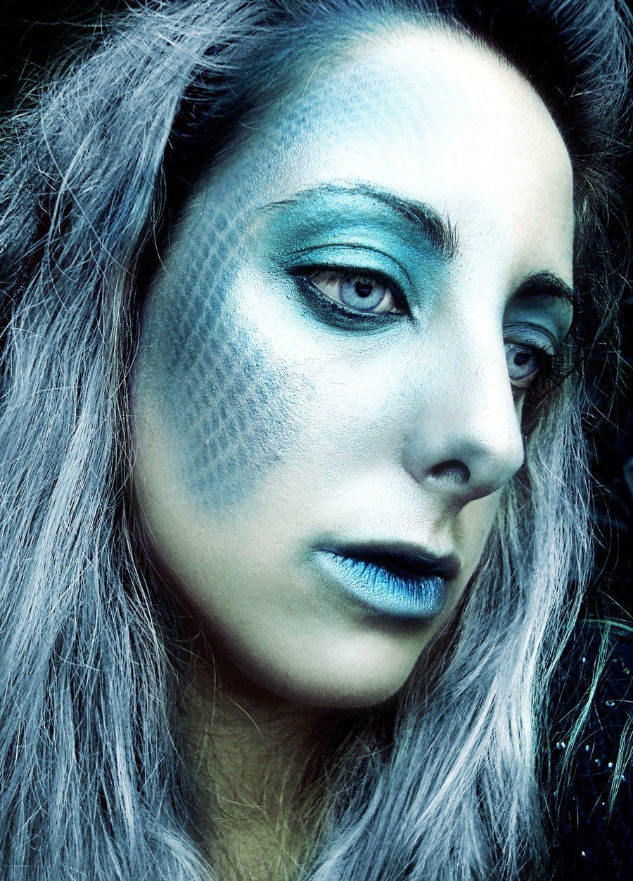 20 Mermaid Halloween Makeup Ideas for Women (With images) | Mermaid ...