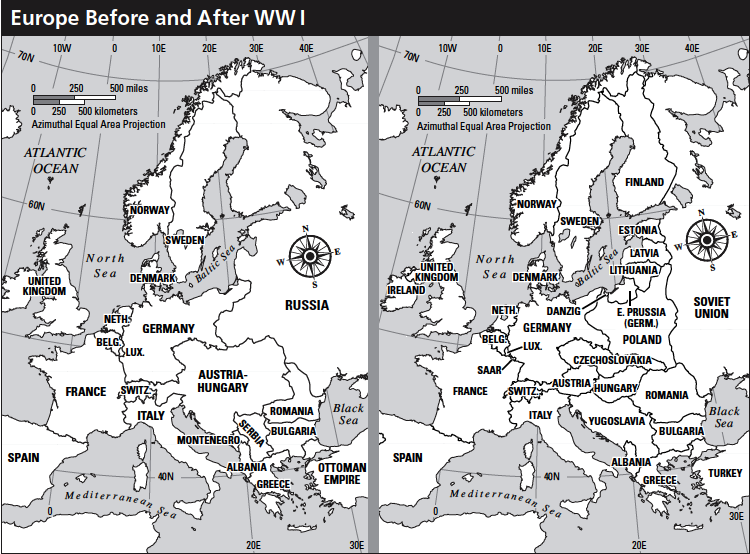 Europe Before Ww2 Map Worksheets