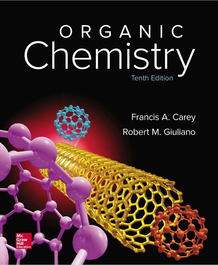 the book cover for organic chemistry