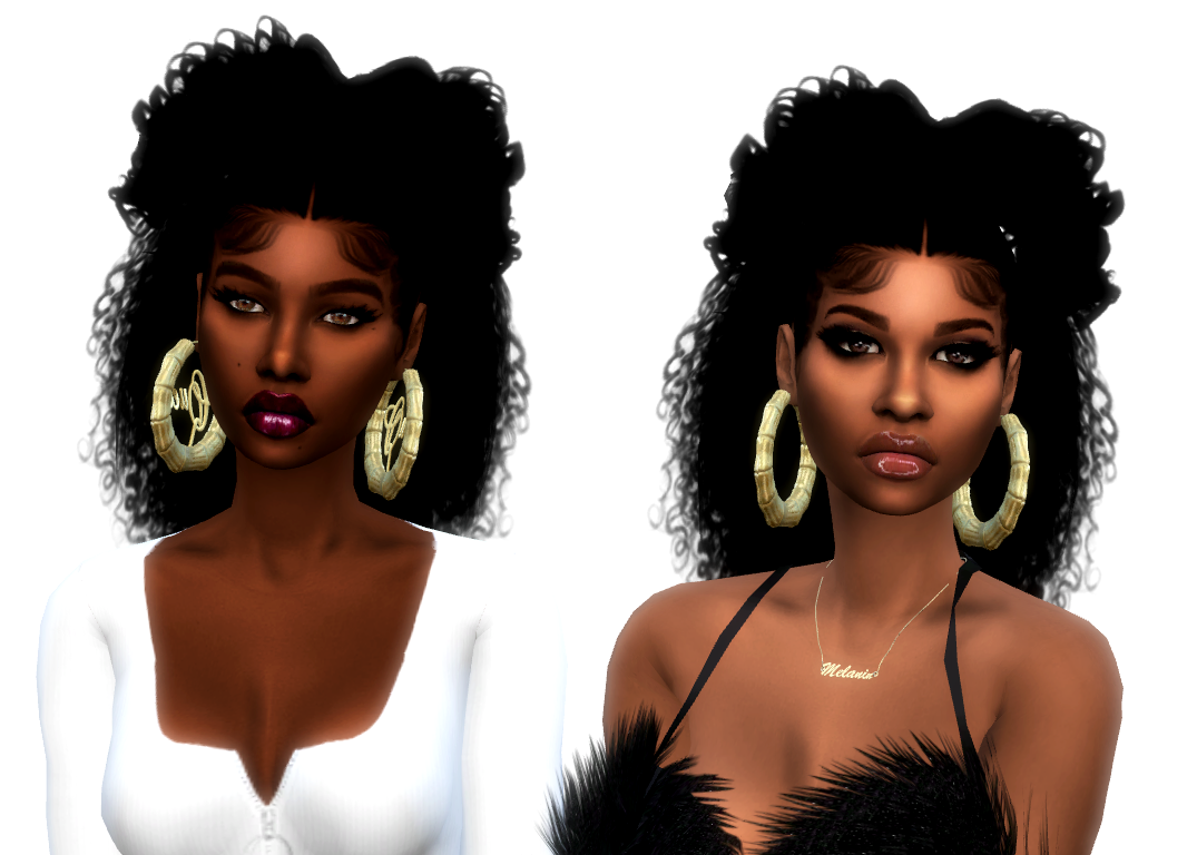 Sims 4 Black Sims Hair CC