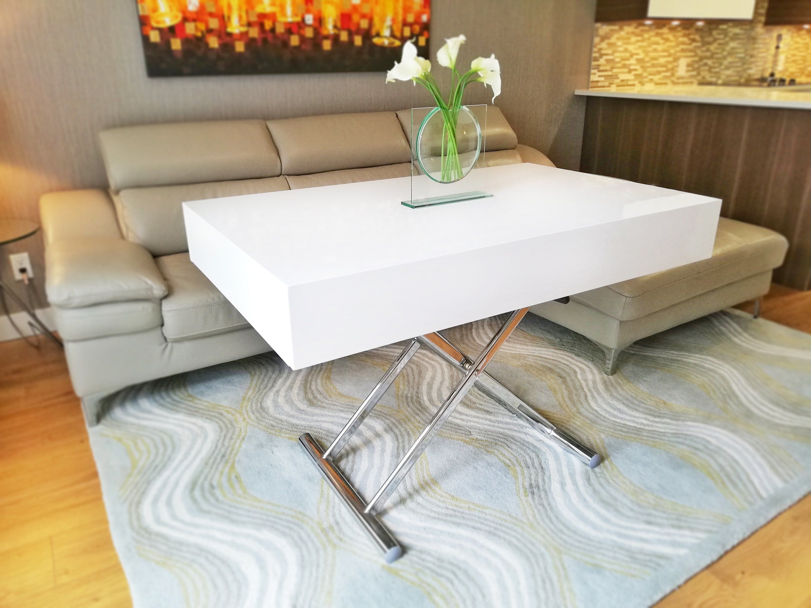 Expandable Coffee Table To Dining Table: A Stylish Solution For Small ...