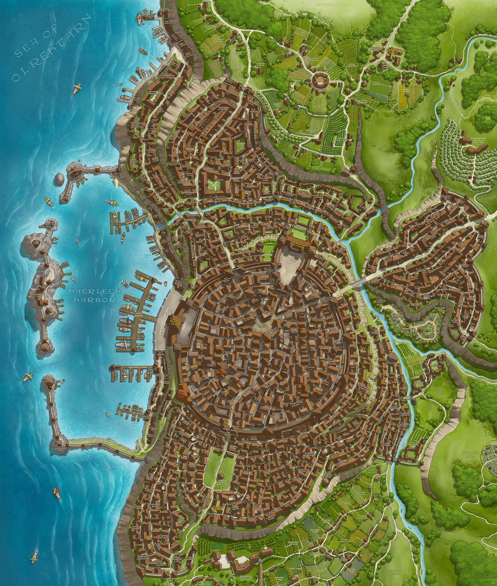 Dd Estate Map Fantasy City Map Fantasy City Fantasy Map Images