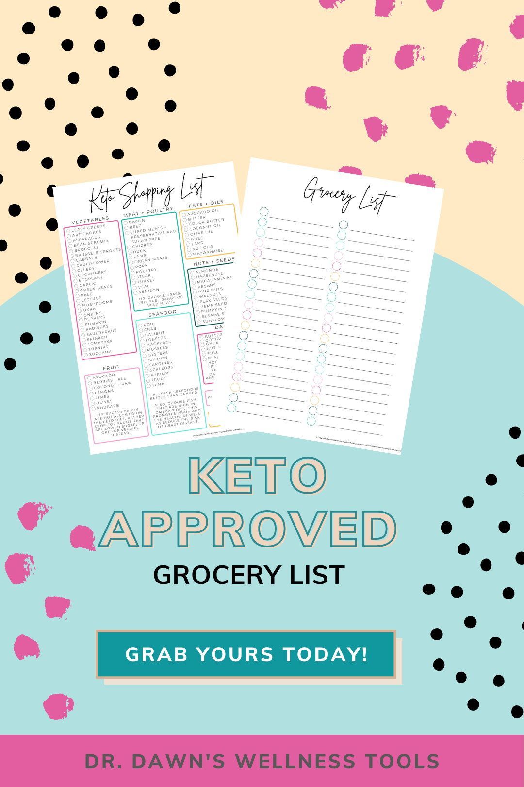 Keto Grocery List, Keto Food List, Keto Diet Foods List, Printable Keto ...