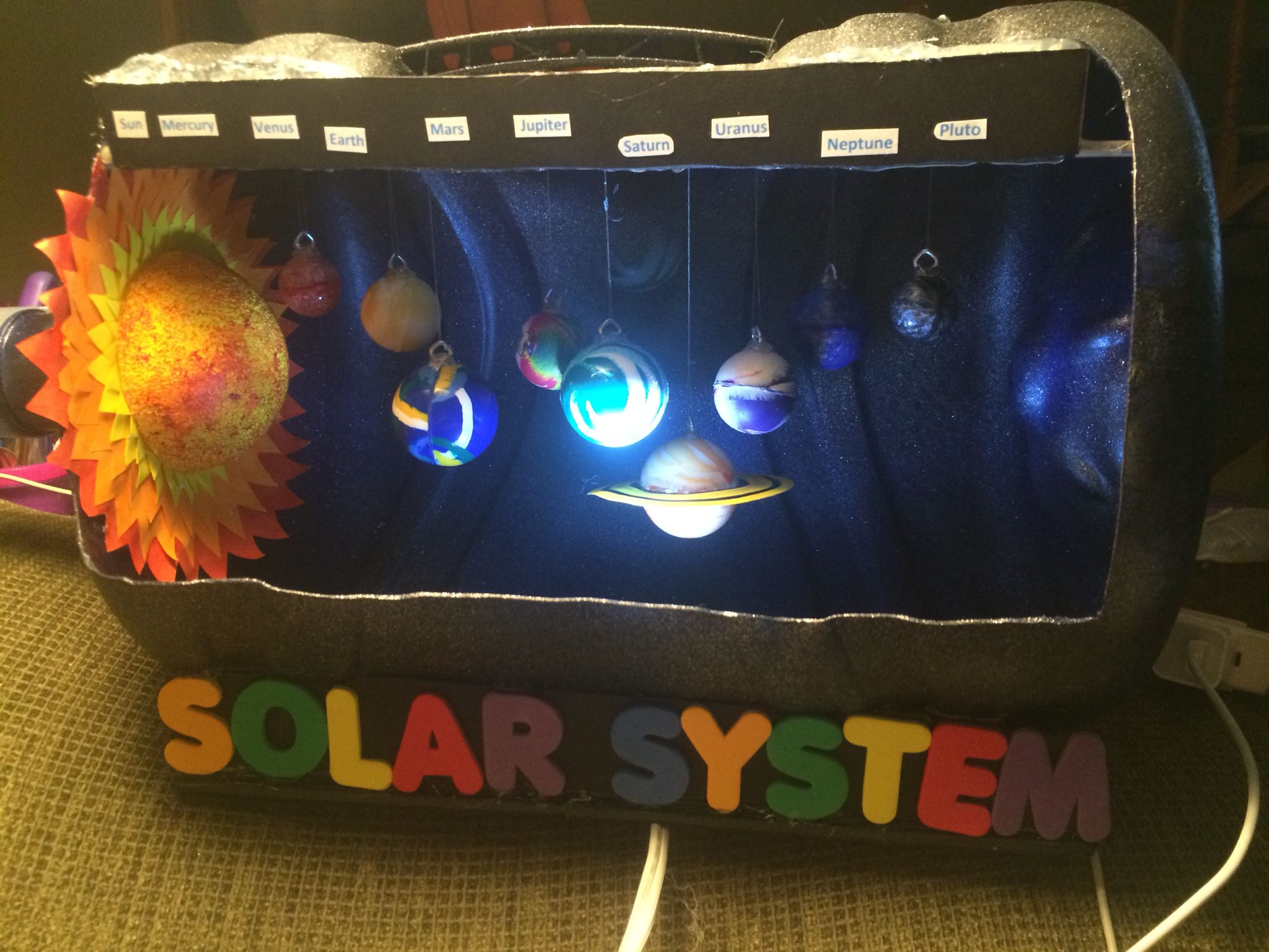 My version of the 5 gallon water bottle solar system