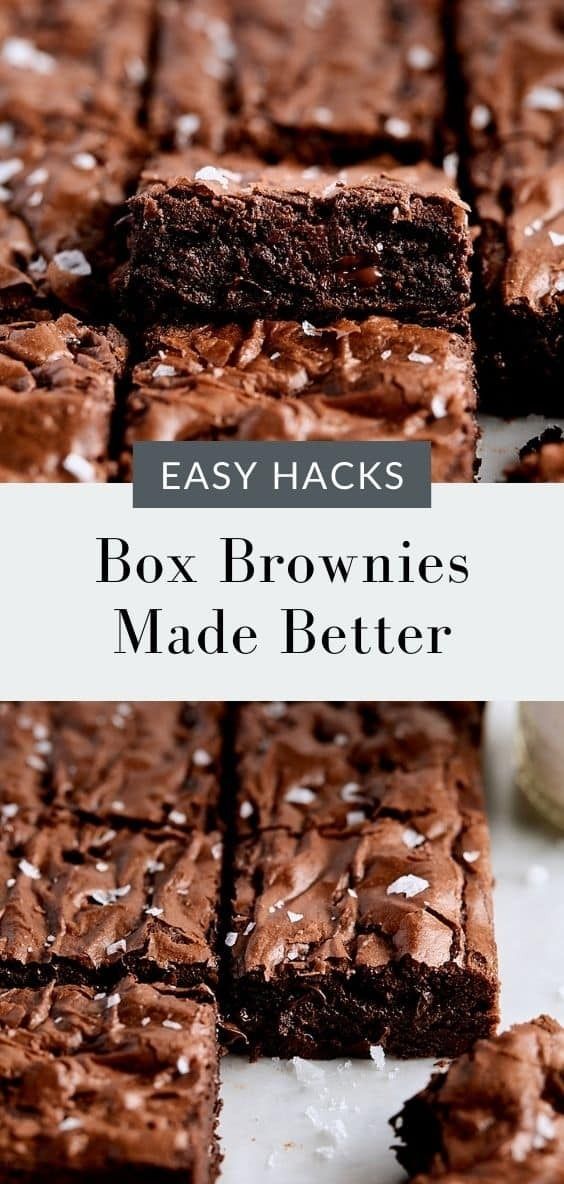 Learn how to make box brownies better! These simple tips elevate your ...