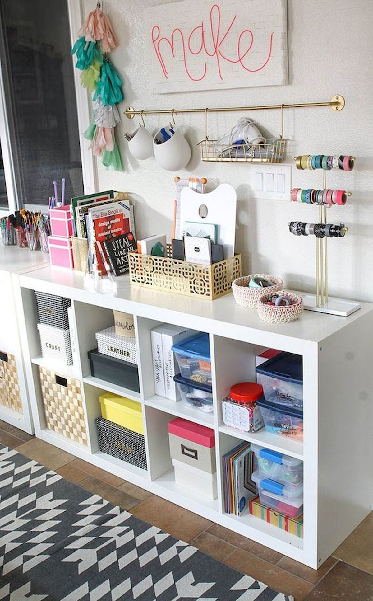 60 Most Popular Art Studio Organization Ideas and Decor (11) Ideaboz