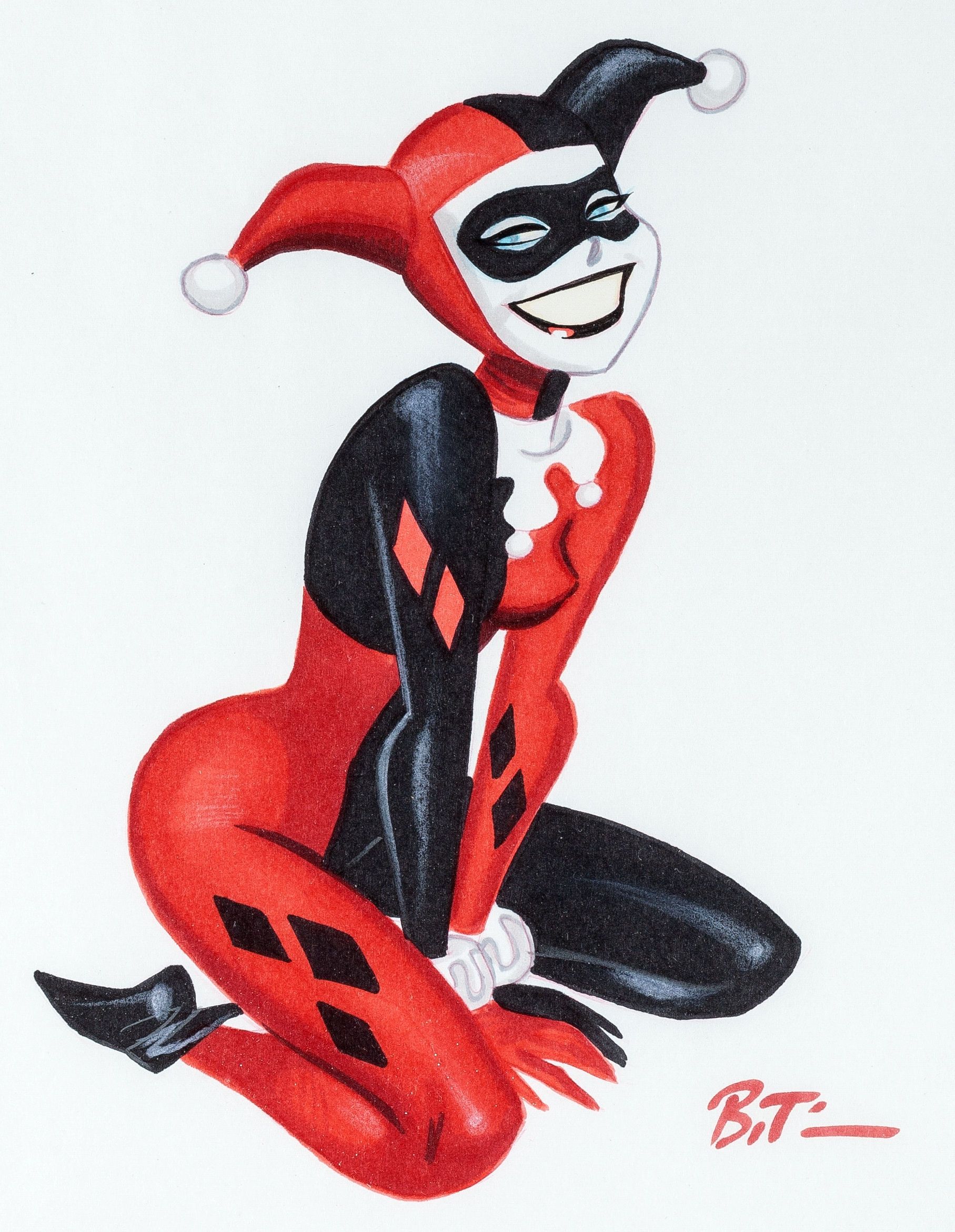 Aprender acerca 221+ imagen dibujos de harley quinn fáciles ...