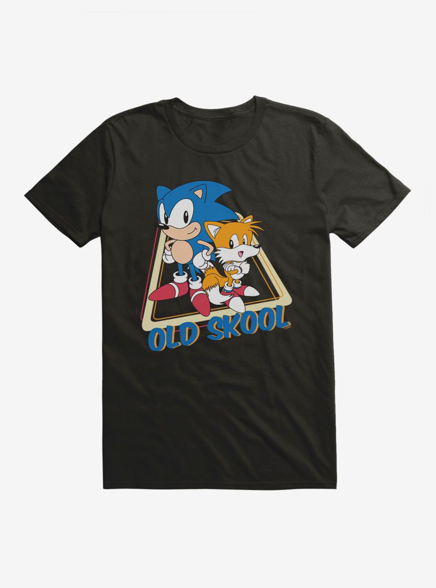 Sonic The Hedgehog Sonic And Tails Old Skool T-Shirt Home T Shirts, Tee ...