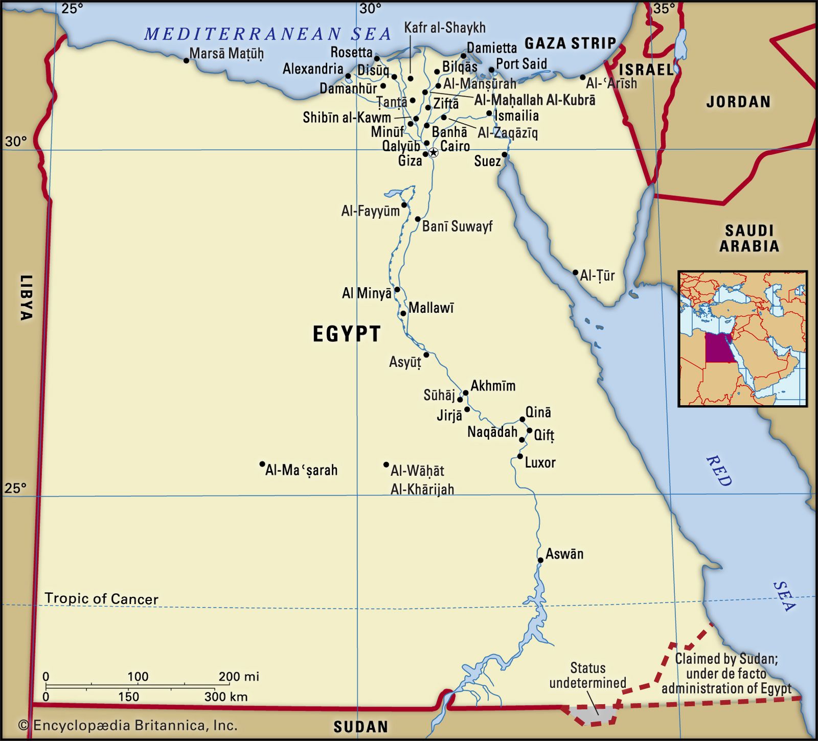 Egypt | History, Map, Flag, Population, & Facts | Egypt map, Egypt ...