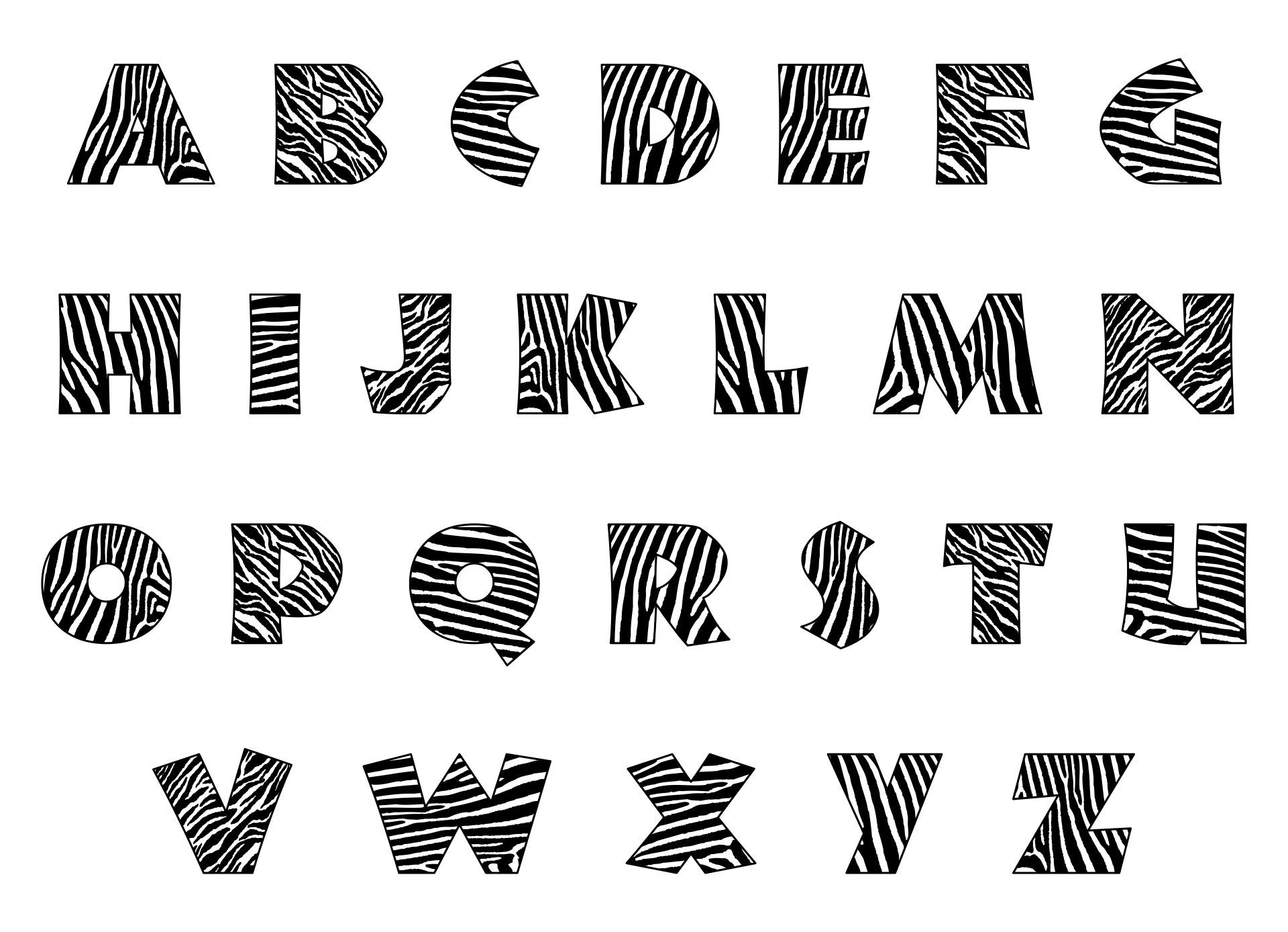 7 best large printable fonts alphabets pdf for free at – Artofit