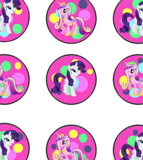 Free Printable My Little Pony Cupcake Toppers - FREE PRINTABLE TEMPLATES