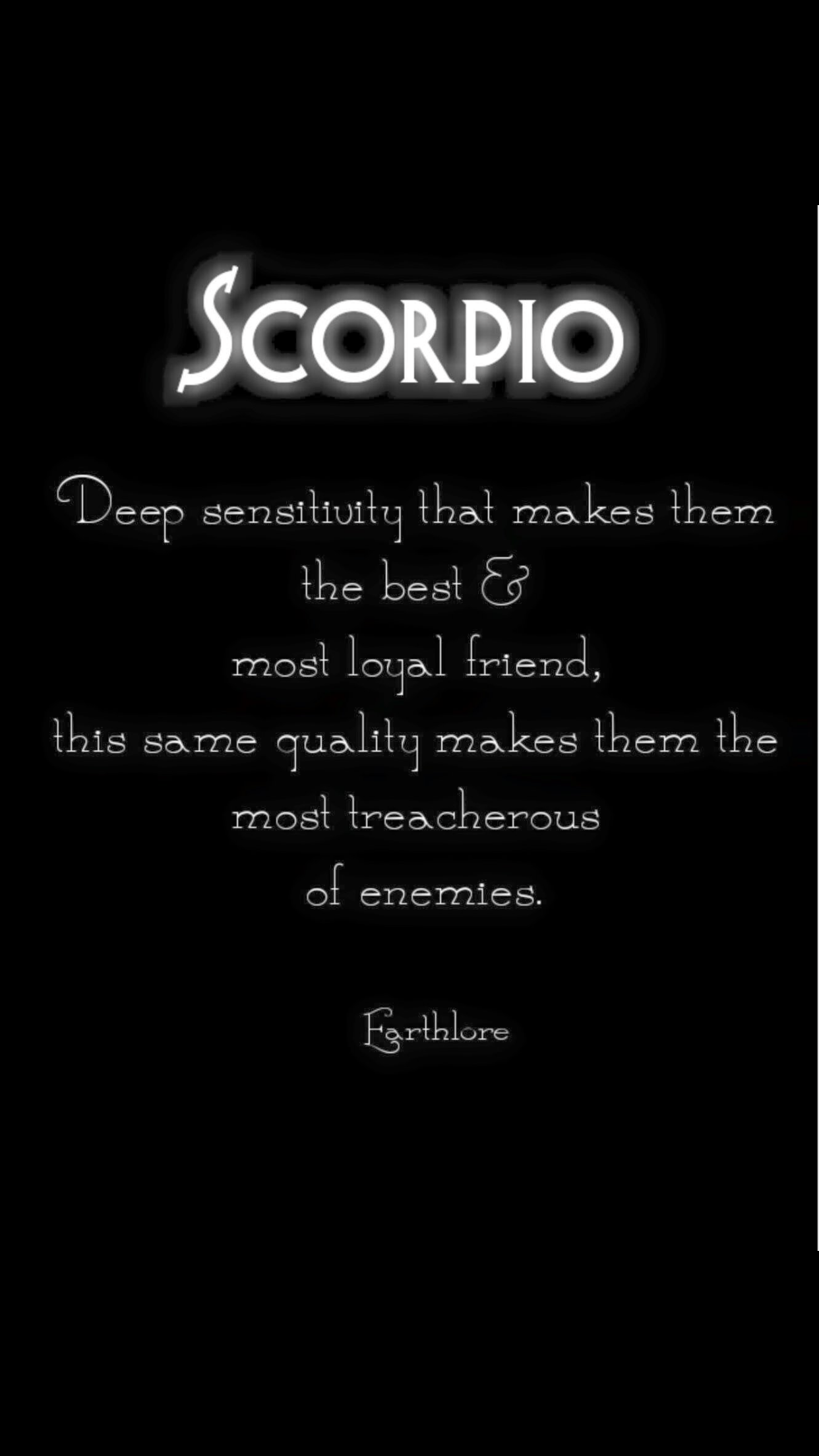 Deep Scorpio Quotes