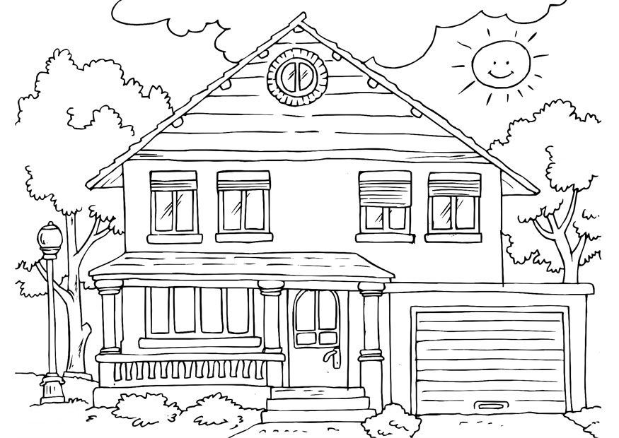 printable house coloring pages for kids enjoy coloring house colouring pages coloring book pages cool coloring pages