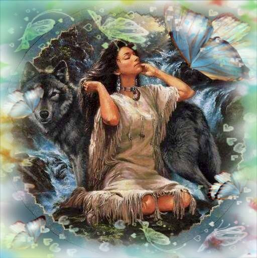 Native American Beliefs, Native American Tattoos, Native American Wolf ...