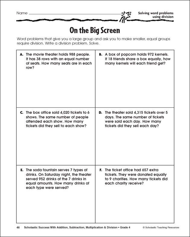 5th Grade Long Division Problems