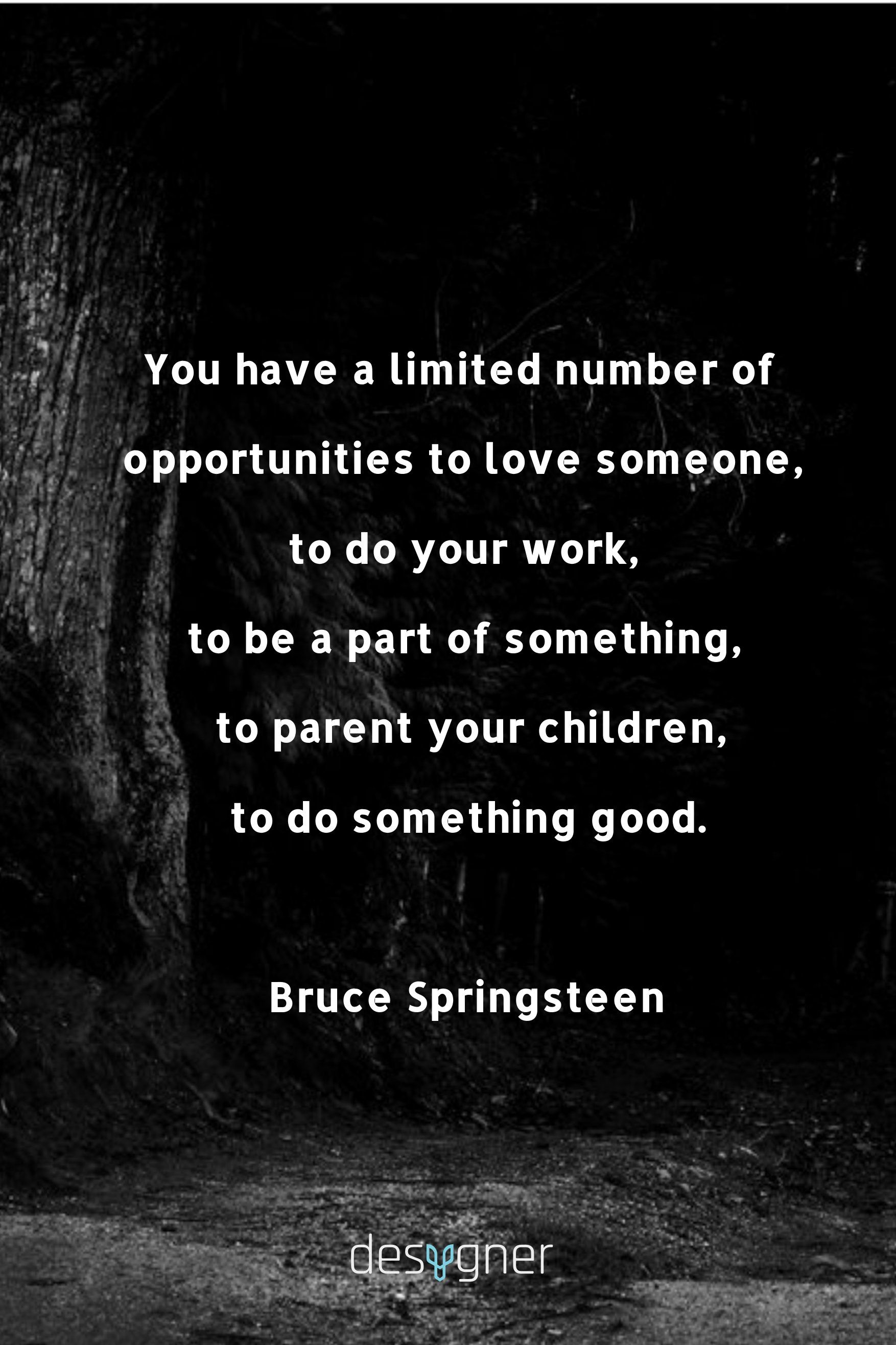 Bruce Springsteen Quotes