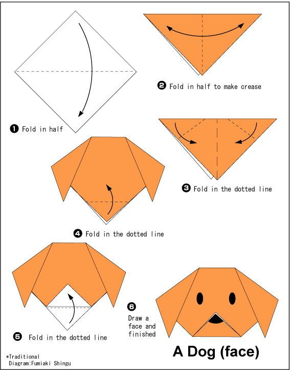 Resultado de imagen de origami instructions for kids