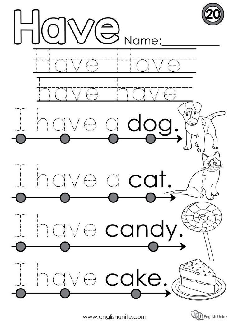 Easy Words To Read Kindergarten