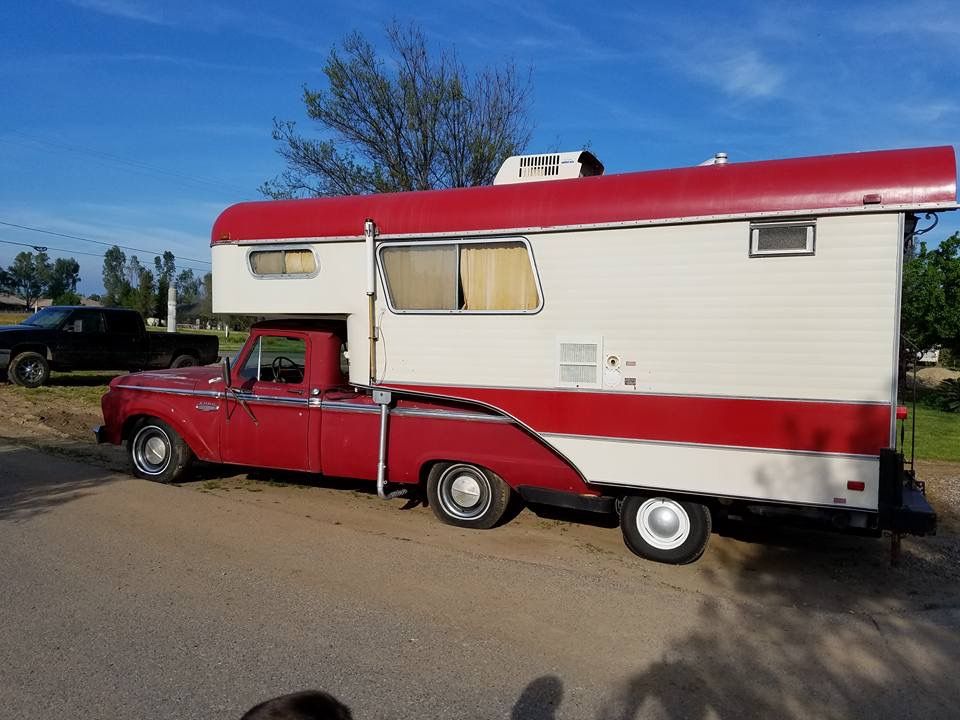 Slide In Truck Campers, Truck Bed Camper, Old Campers, Bus Camper ...