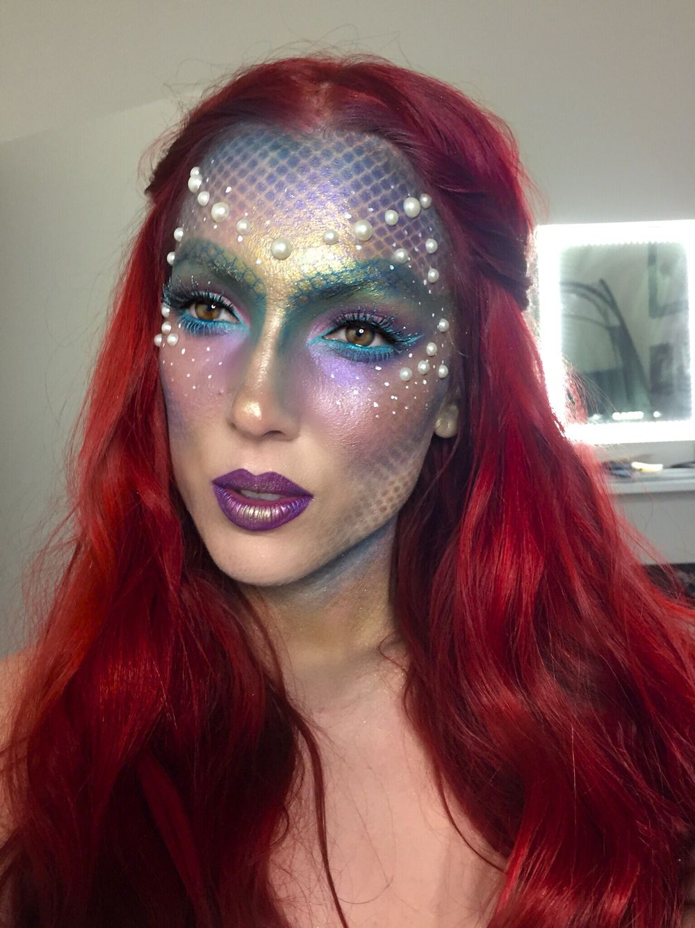 Mermaid Makeup Mermaid Makeup Halloween, Halloween Makeup Looks ...