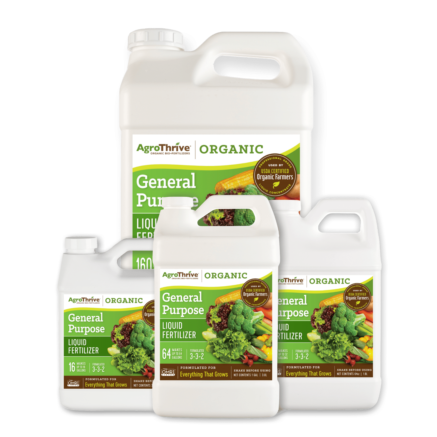 AgroThrive Organic Liquid Fertilizer | Formulated for Vegetables ...