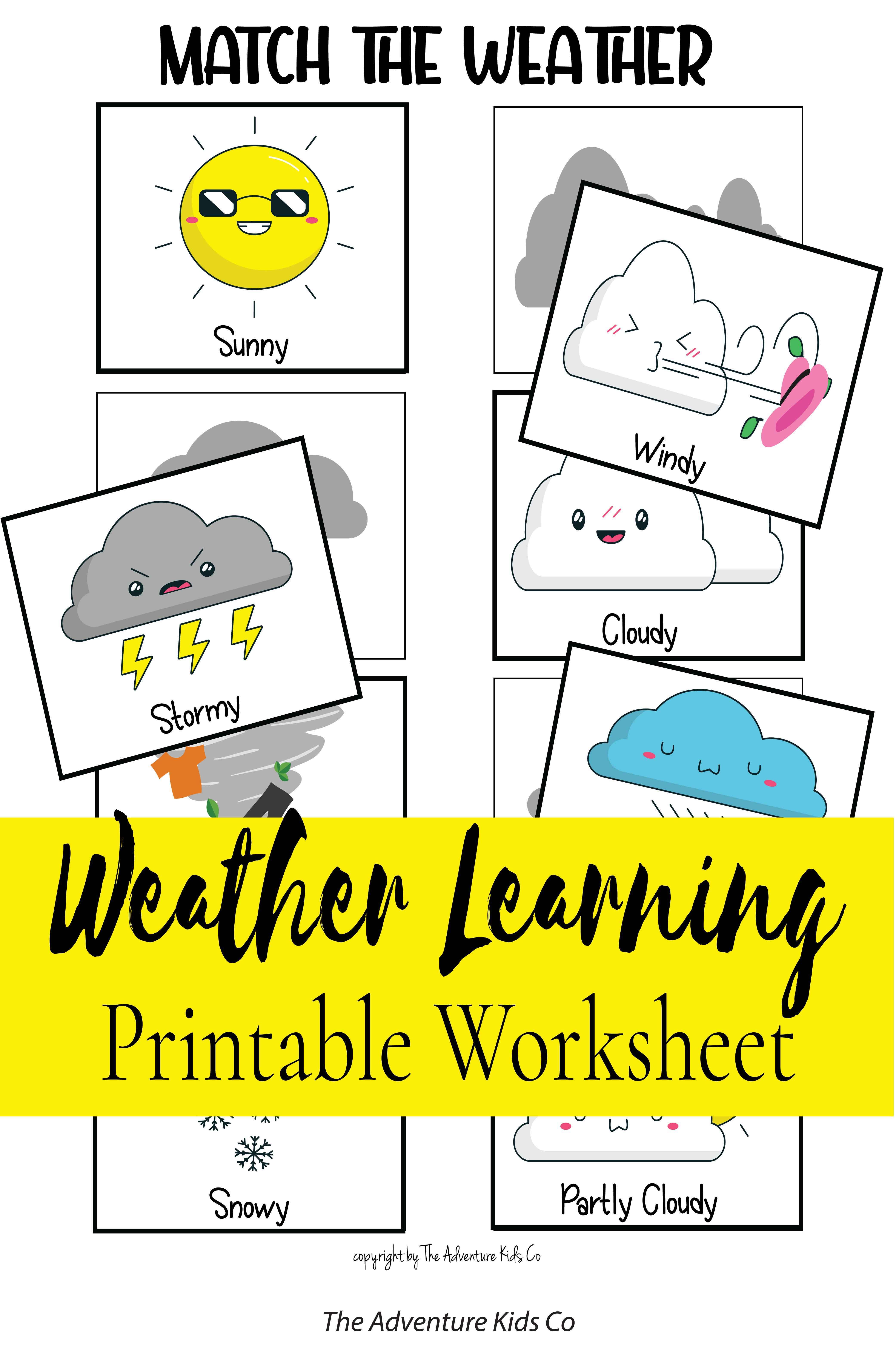 Weather Worksheets, Weather Activities, Fun Worksheets, Preschool ...