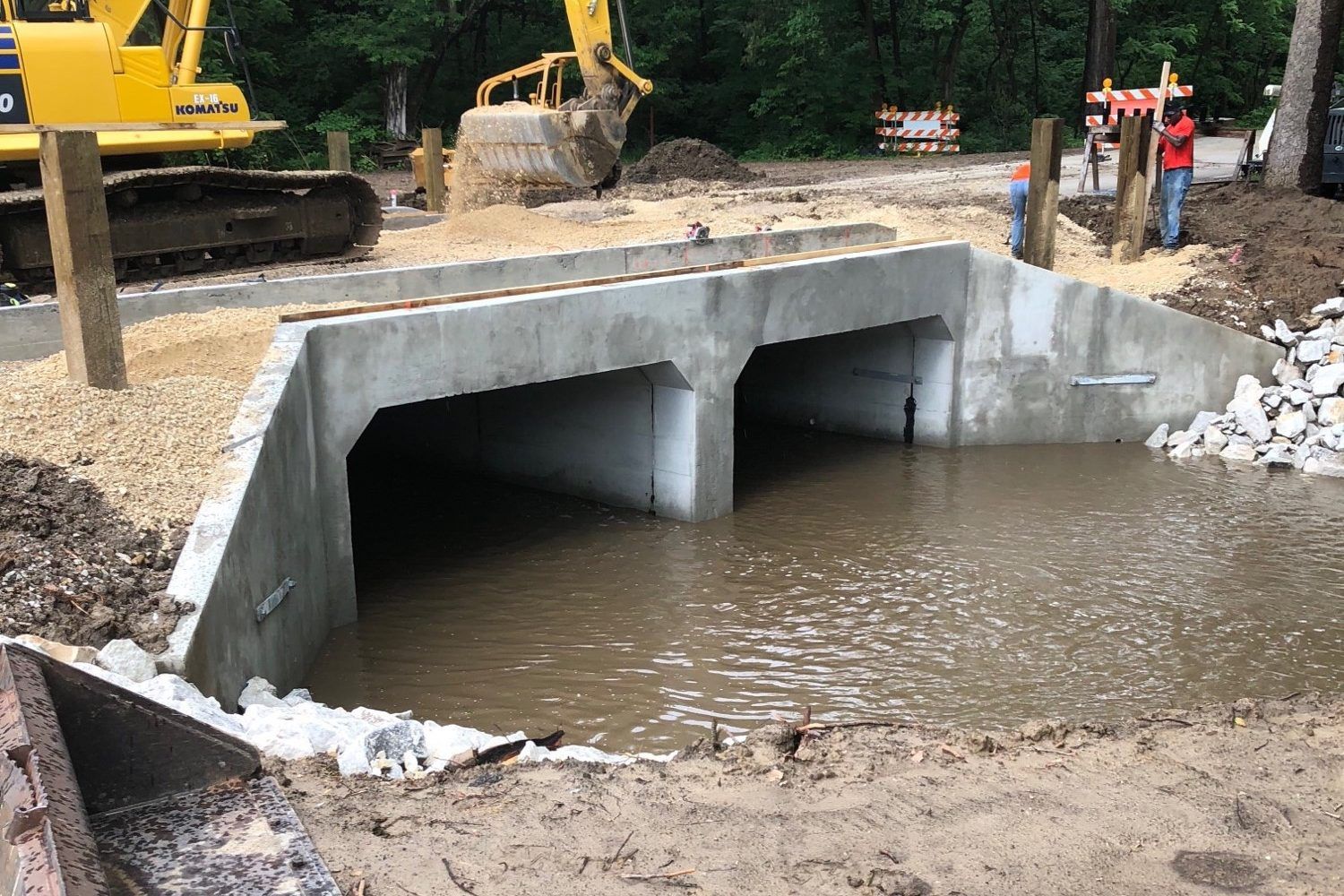 Precast Concrete Box Culvert Salem State Historic Site | Culvert ...