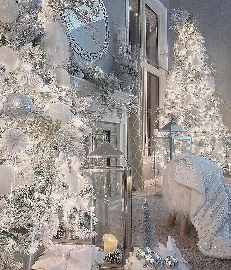 Instagram Elegant christmas decor, Winter wonderland christmas