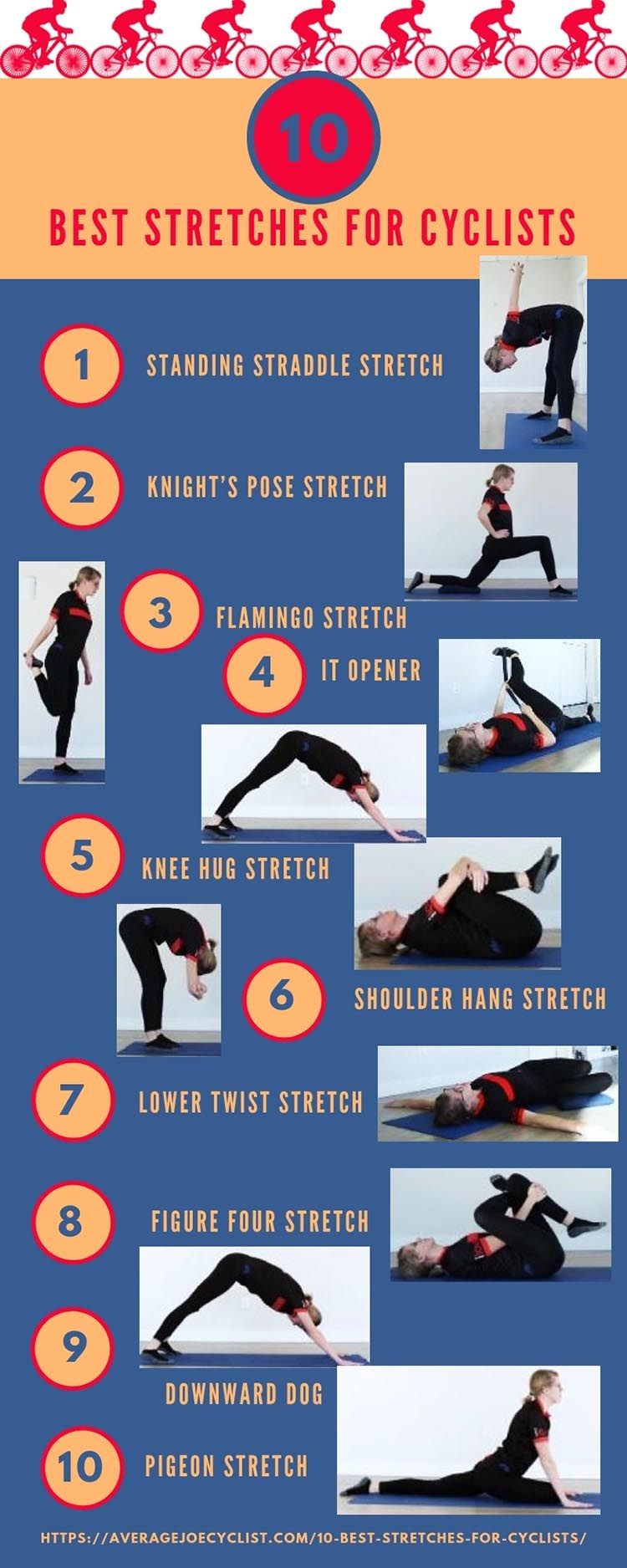 The 10 Best Stretches for Cyclists - Aa45874b63ea7c72D82456374777e35D