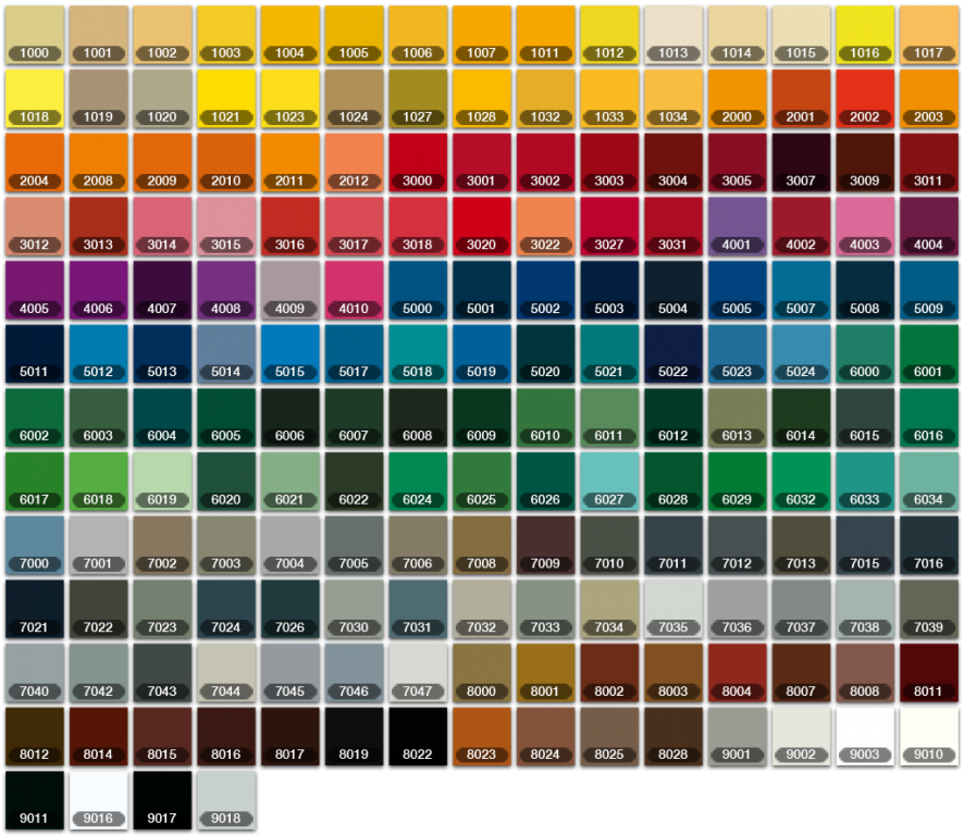 color chart auto paint Google Search Paint color codes, Paint color chart, Car painting