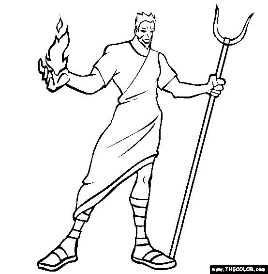 Hades Coloring Page | Free Hades Online Coloring Oracle Of Delphi ...