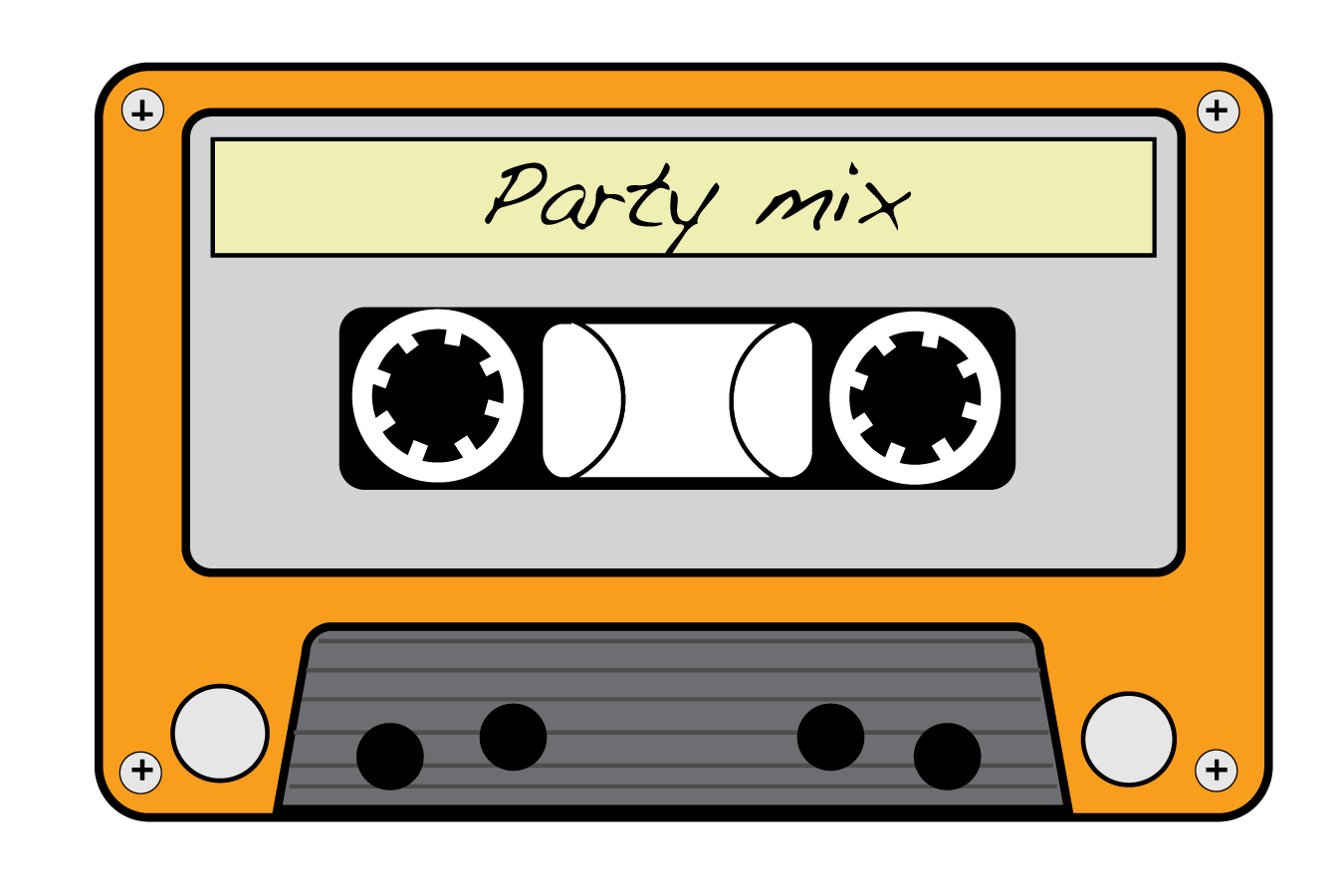 Cassette Tape Clipart