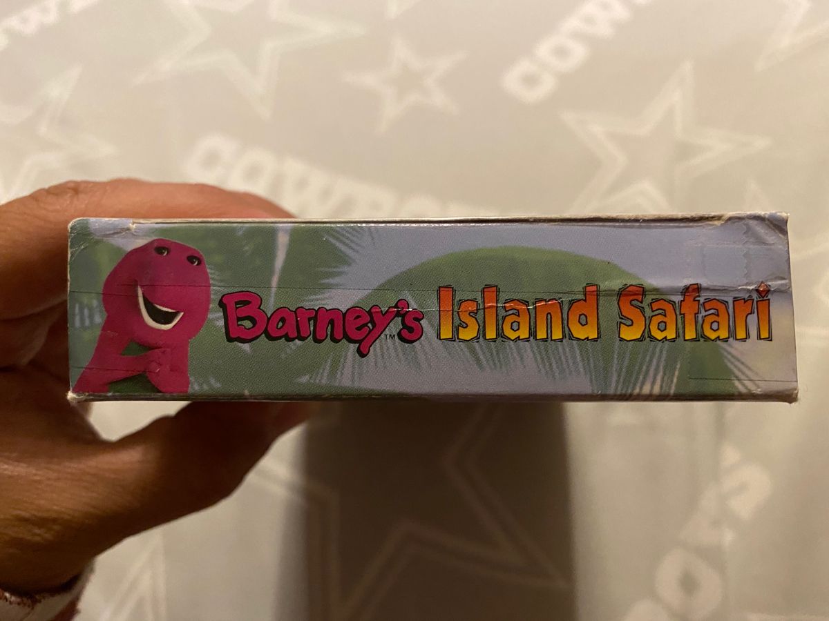 Barney Island Safari VHS