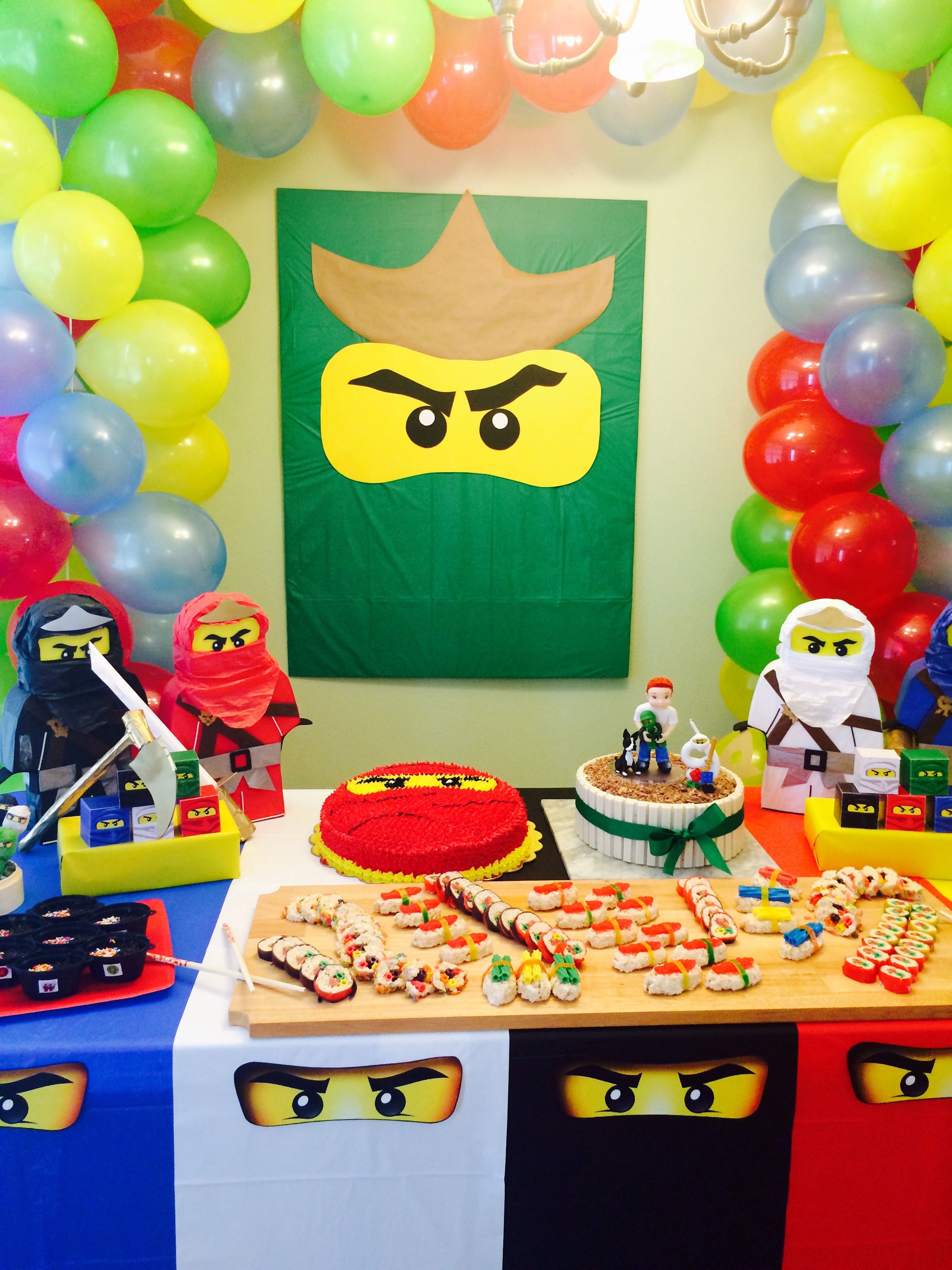 Ninjago birthday party | Lego ninjago birthday, Ninjago birthday party ...