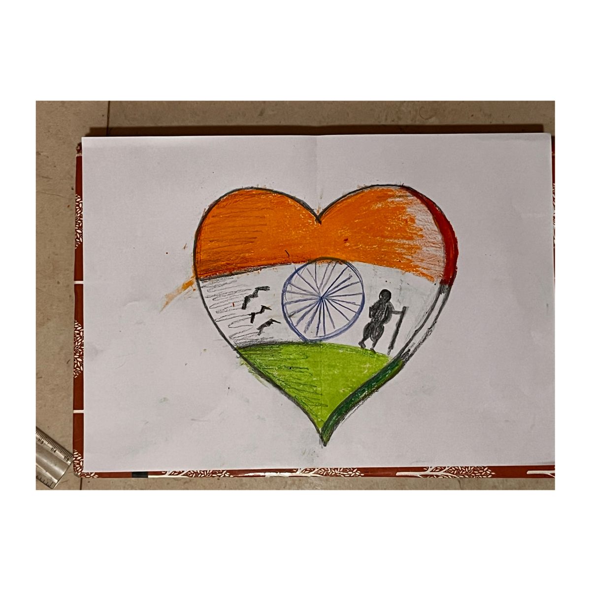 Republic Day Drawing Easy Steps 2024