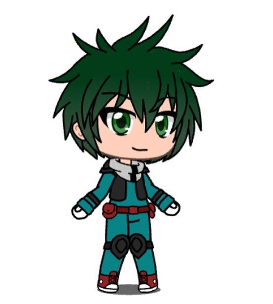 Izuku Midoriya Hero Costume Gacha Club ~ Gacha Deku Anime Cute Edits ...