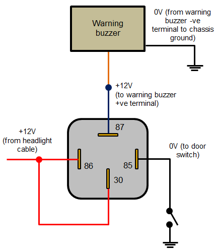 Car Turn Signal Relay Diagram