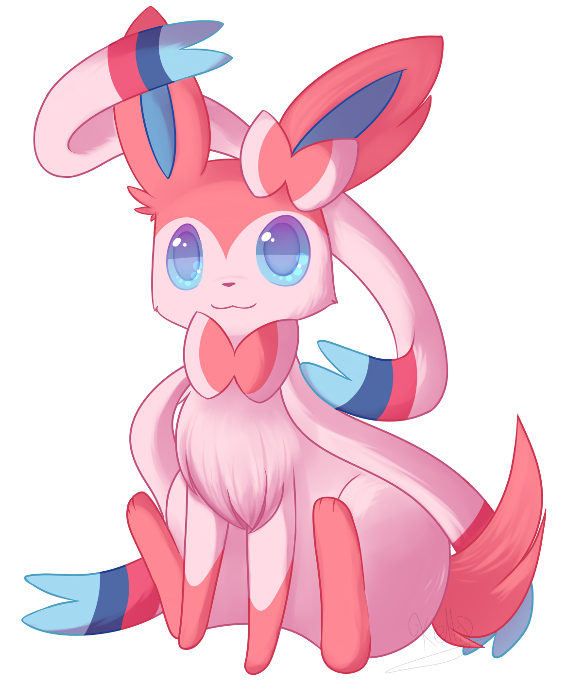 Pokemon Sylveon Pokemon Eeveelutions Sylveon Pokemon Pokemon Images ...